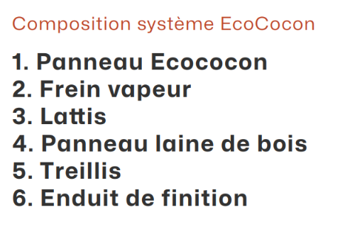 EcoCocon - Composition légende